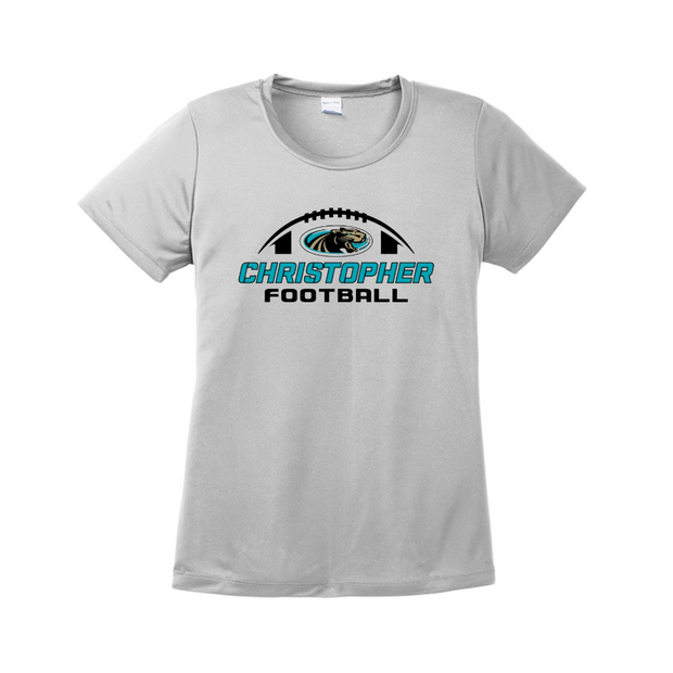 Christopher 2024 Football Womens Performance Tee