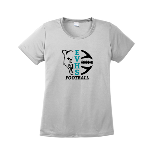 Evergreen 2024 football Womens Performance Tee