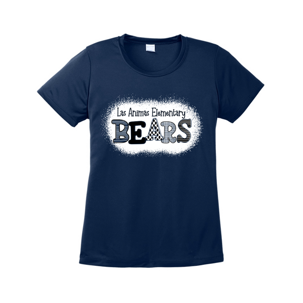 Las Animas School Womens Performance Tee