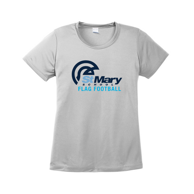 St. Mary's School Football Womens Performance Tee