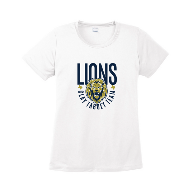 Lions Clay Target Team Womens Performance Tee