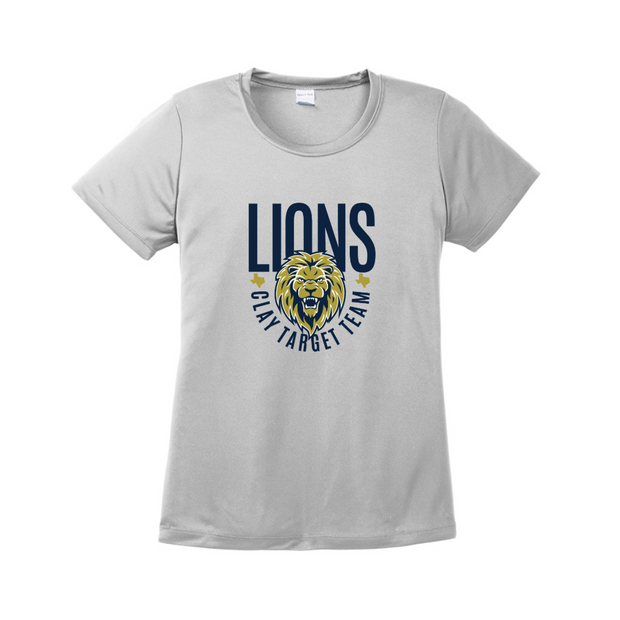 Lions Clay Target Team Womens Performance Tee