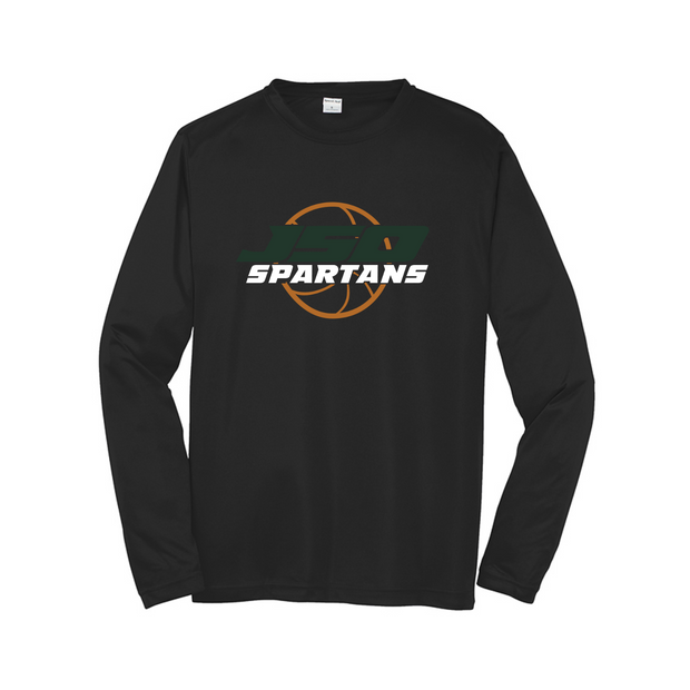JSO Salinas Spartans Basketball Long Sleeve PosiCharge Competitor Tee