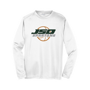 JSO Salinas Spartans Basketball Long Sleeve PosiCharge Competitor Tee
