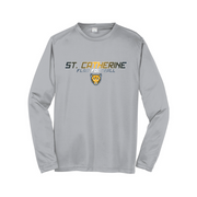 St. Catherine Girls Flag Football Long Sleeve Performance Tee