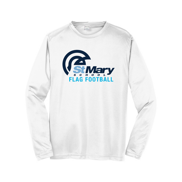 St. Mary's School Football Long Sleeve Performance Tee