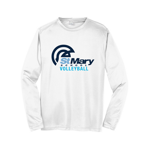 St. Mary's School Volleyball Long Sleeve Performance Tee