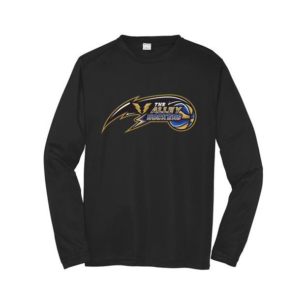 Valley Shockers Basketball Long Sleeve Performance Tee