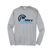 St. Mary's School Football Long Sleeve Performance Tee