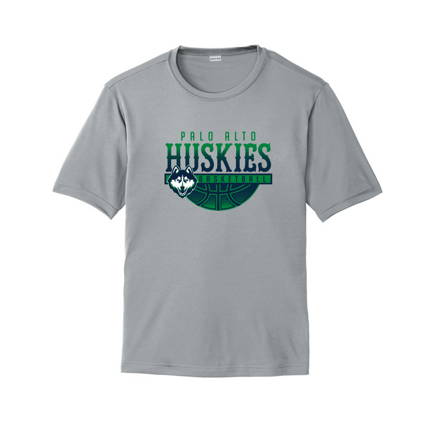 Palo Alto Huskies Basketball Performance Tee