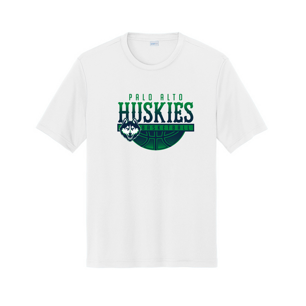 Palo Alto Huskies Basketball Performance Tee