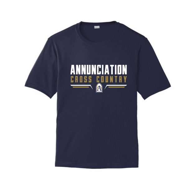 Annunciation Cross Country Performance Tee