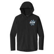 St. Louis Hype Basketball 1/2-Zip Long Sleeve Hooded Jacket