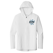 St. Louis Hype Basketball 1/2-Zip Long Sleeve Hooded Jacket