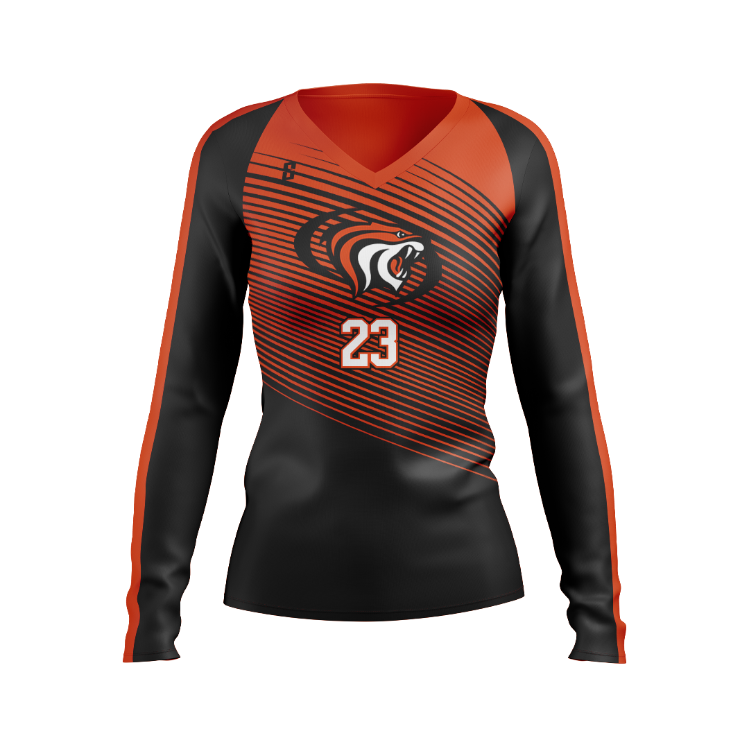 The U Long Sleeve Volleyball Jersey