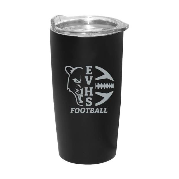 Evergreen 2024 football Prime Line 20oz Emperor Vacuum Tumbler