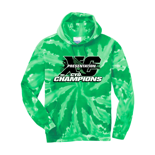 Presentation XC Champions Tie Dye Hoodie