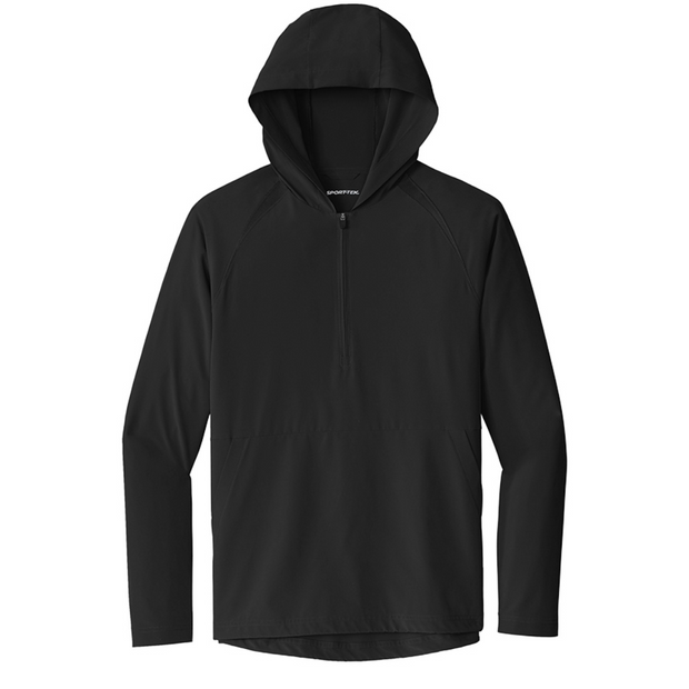 Sport-Tek Repeat 1/2-Zip Long Sleeve Hooded Jacket