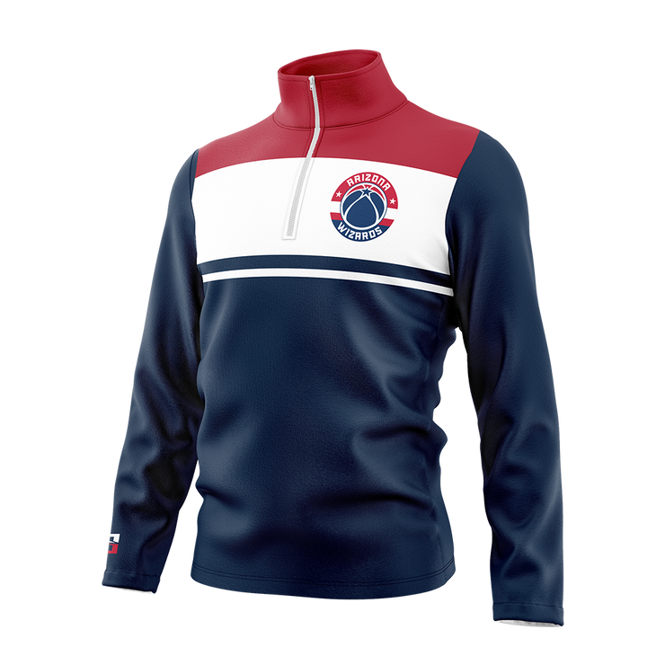 Custom Sublimated 1/4 Zip Pullover Jacket