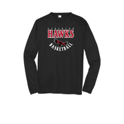 Stockton Hawks Basketball Long Sleeve Performance Shirt