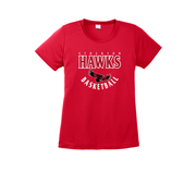 Stockton Hawks Ladies Basketball Performance Tee