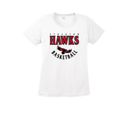 Stockton Hawks Ladies Basketball Performance Tee