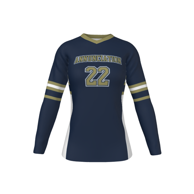 Volleyball Uniforms Rally Long Sleeve Volleyball Jersey. (x 62)