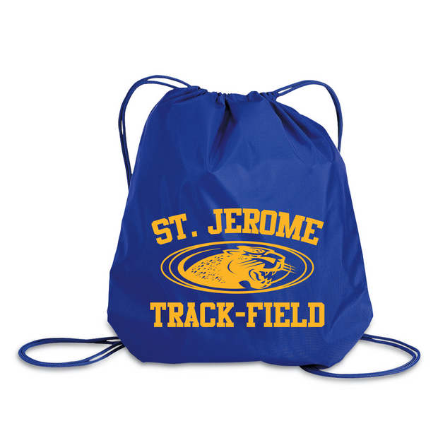 St. Jerome Track & Field Cinch Bag