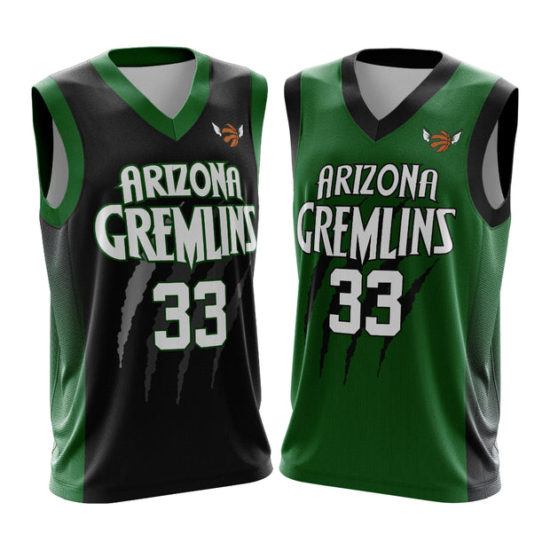 Arizona Gremlins Custom Basketball Jersey