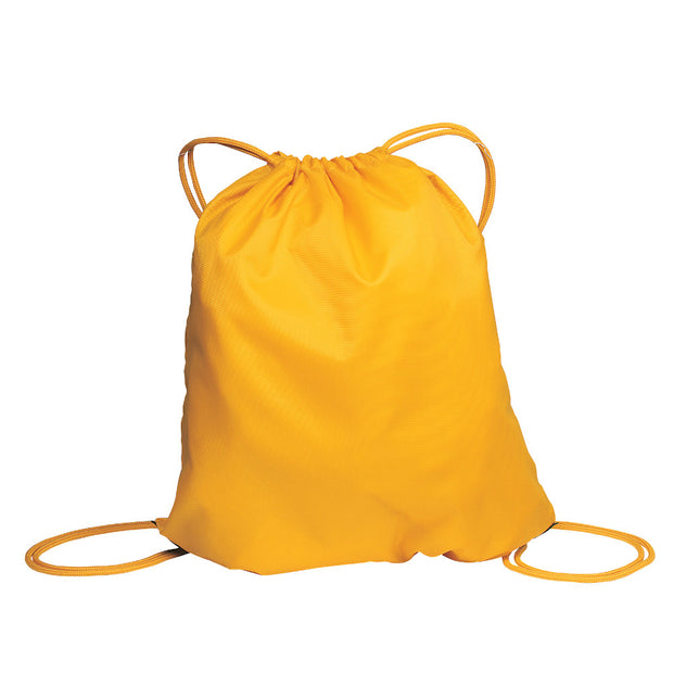 Image of a Port Authority Cinch Pack in yellow.