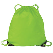 Image of a Port Authority Cinch Pack in green.