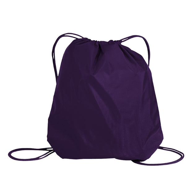 Image of a Port Authority Cinch Pack in purple.