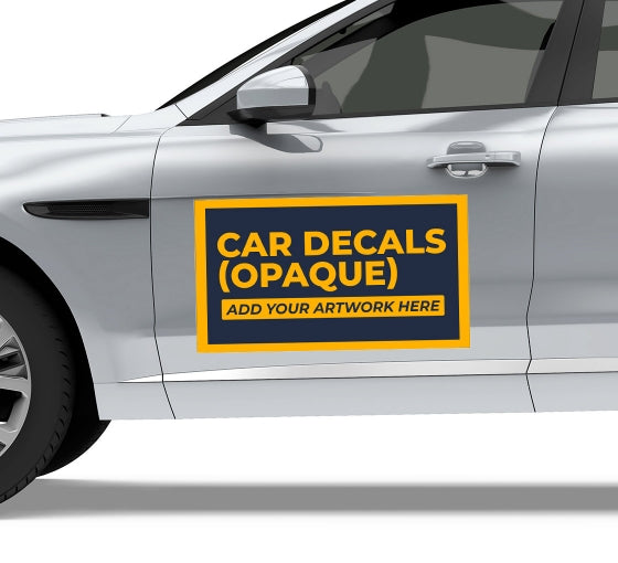Custom Car Door Decal