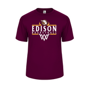 Edison Basketball Performance Tee
