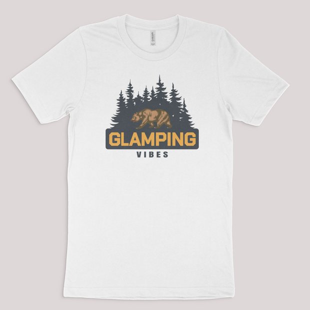Glamping Vibes Bear T-Shirt
