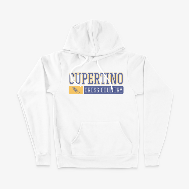 Cupertino Cross Country Fleece Hooded Pullover