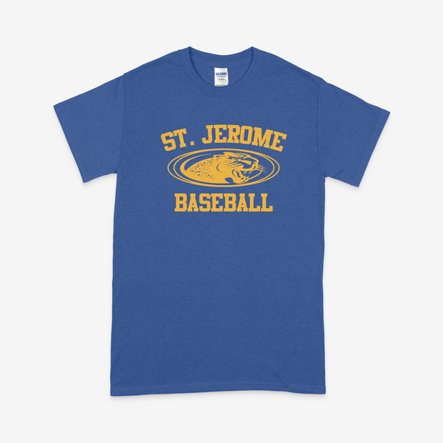 St. Jerome Baseball Cotton Tee