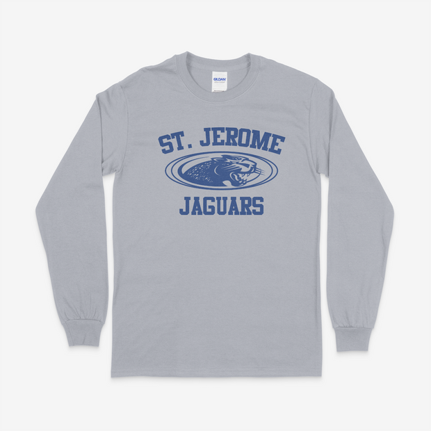 St. Jerome Jaguars Long Sleeve Cotton Tee