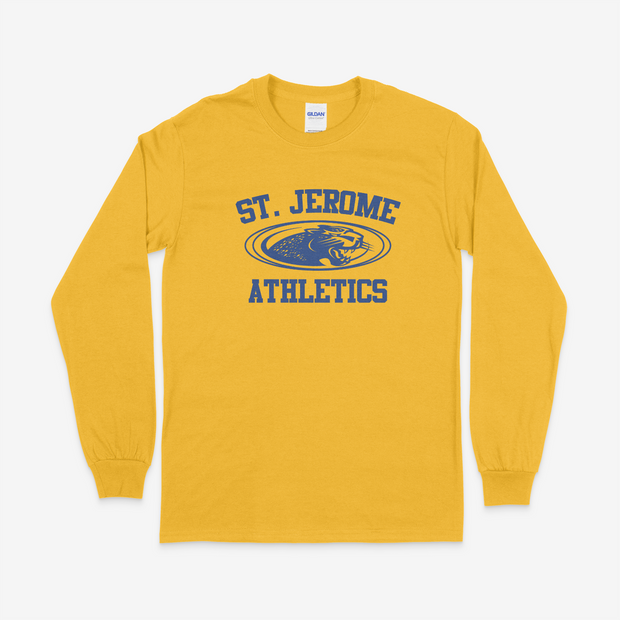 St. Jerome Athletics Long Sleeve Cotton Tee