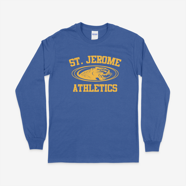 St. Jerome Athletics Long Sleeve Cotton Tee