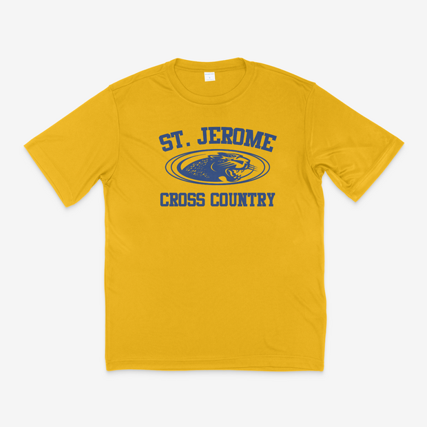 St. Jerome Cross Country Dri Fit Tee
