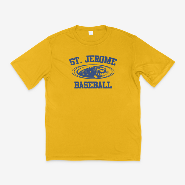 St. Jerome Baseball Dri Fit Tee