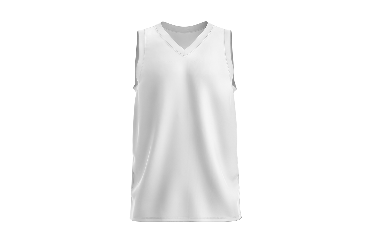 Plain White Basketball Singlet 8+ Thousand Blank Basketball