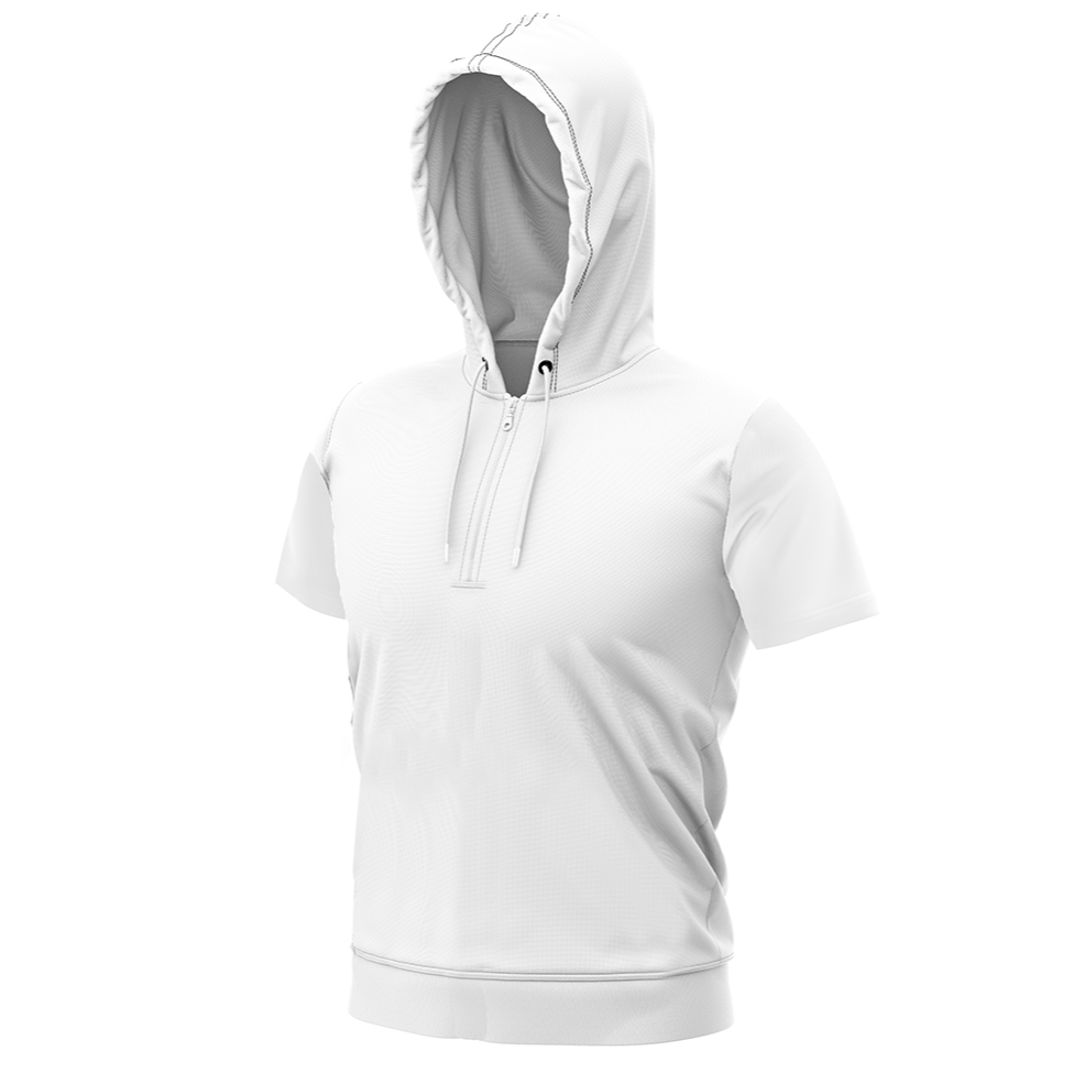 Short sleeve basketball hoodie discount