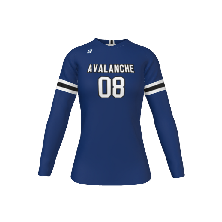 Volleyball Uniforms Ace Long Sleeve Volleyball Jersey. (x 1)