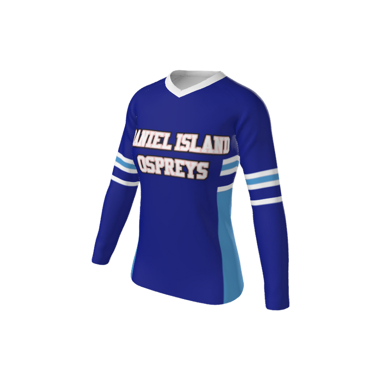 Volleyball Uniforms Rally Long Sleeve Volleyball Jersey. (x 9)
