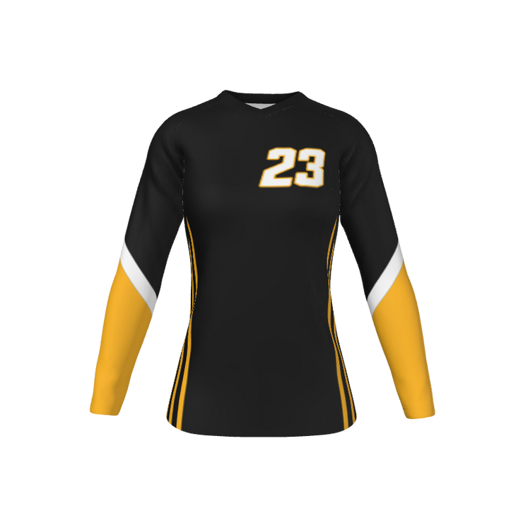 Volleyball Uniforms Quickset Long Sleeve Volleyball Jersey. (x 15)