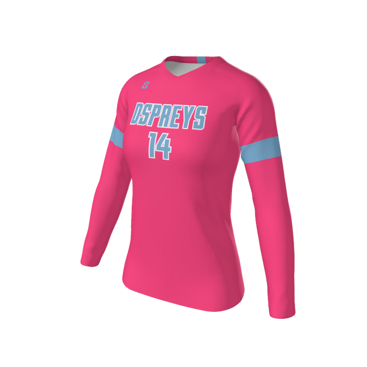 Volleyball Uniforms Ace Volleyball Jersey Long Sleeve Volleyball Jersey. (x 4)