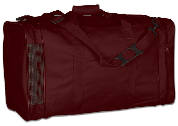Image of a maroon Personal Gear Bag from Str8 Sports. 