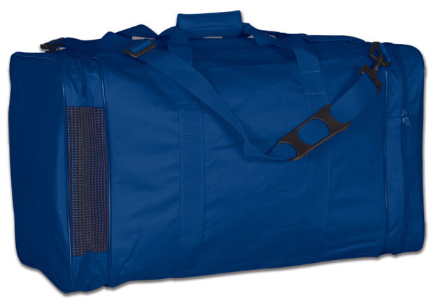 Image of a blue Personal Gear Bag from Str8 Sports. 